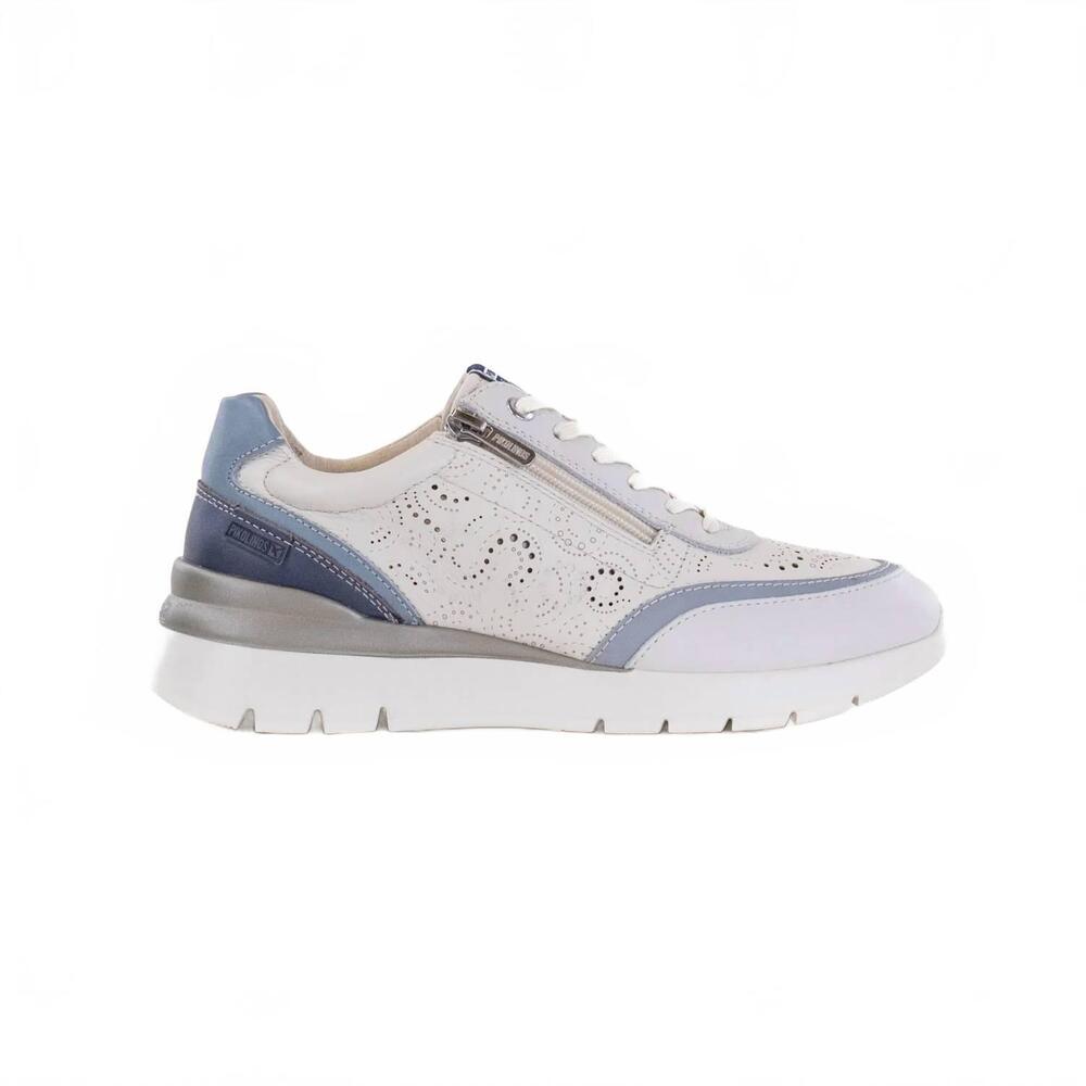 NEW PIKOLINOS women's cantabria trainer sneakers in nata espum